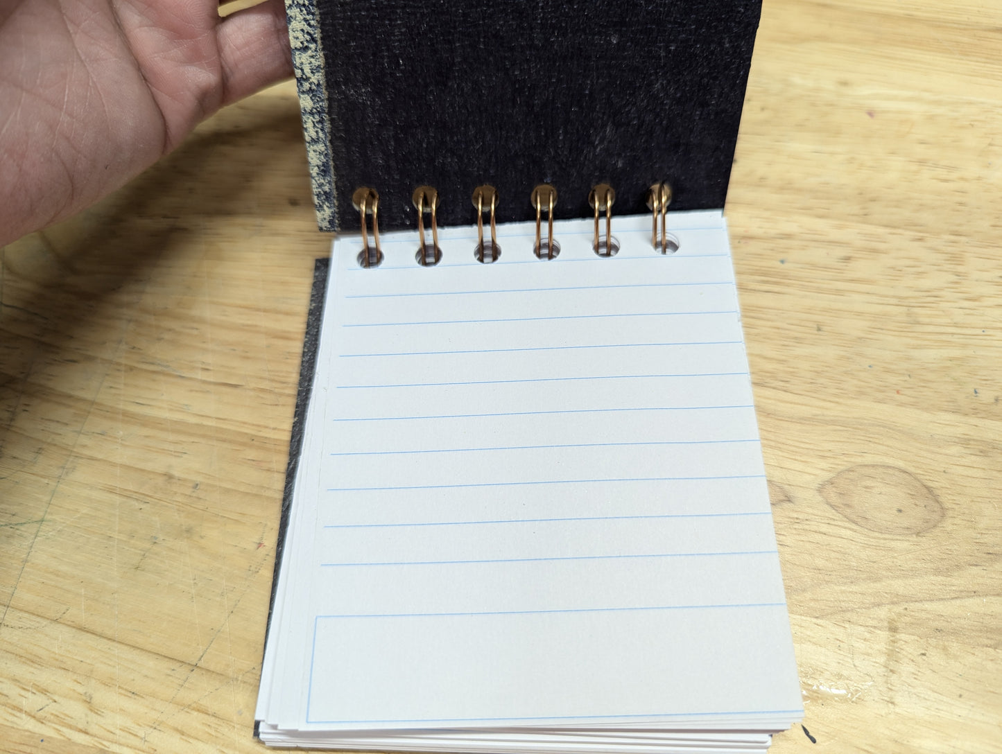 Repurposed Board Game Blue & Purple Junk Journal Notepads