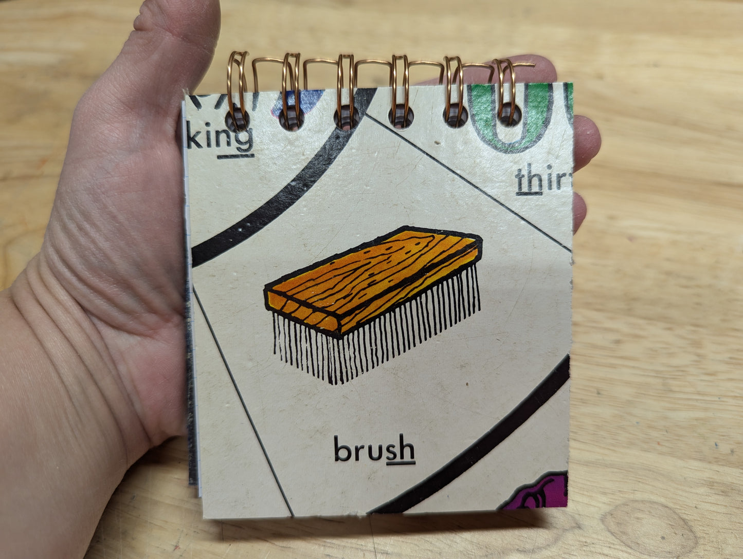 Repurposed Board Game Blue & Purple Junk Journal Notepads
