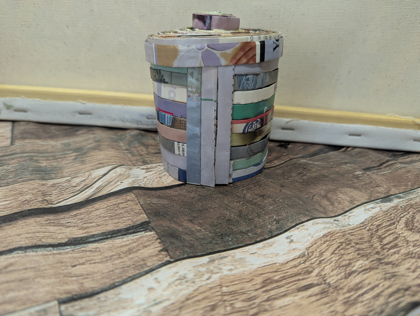 100% Recycled Magazine Trinket Box (Blue) - Perfect Gift!