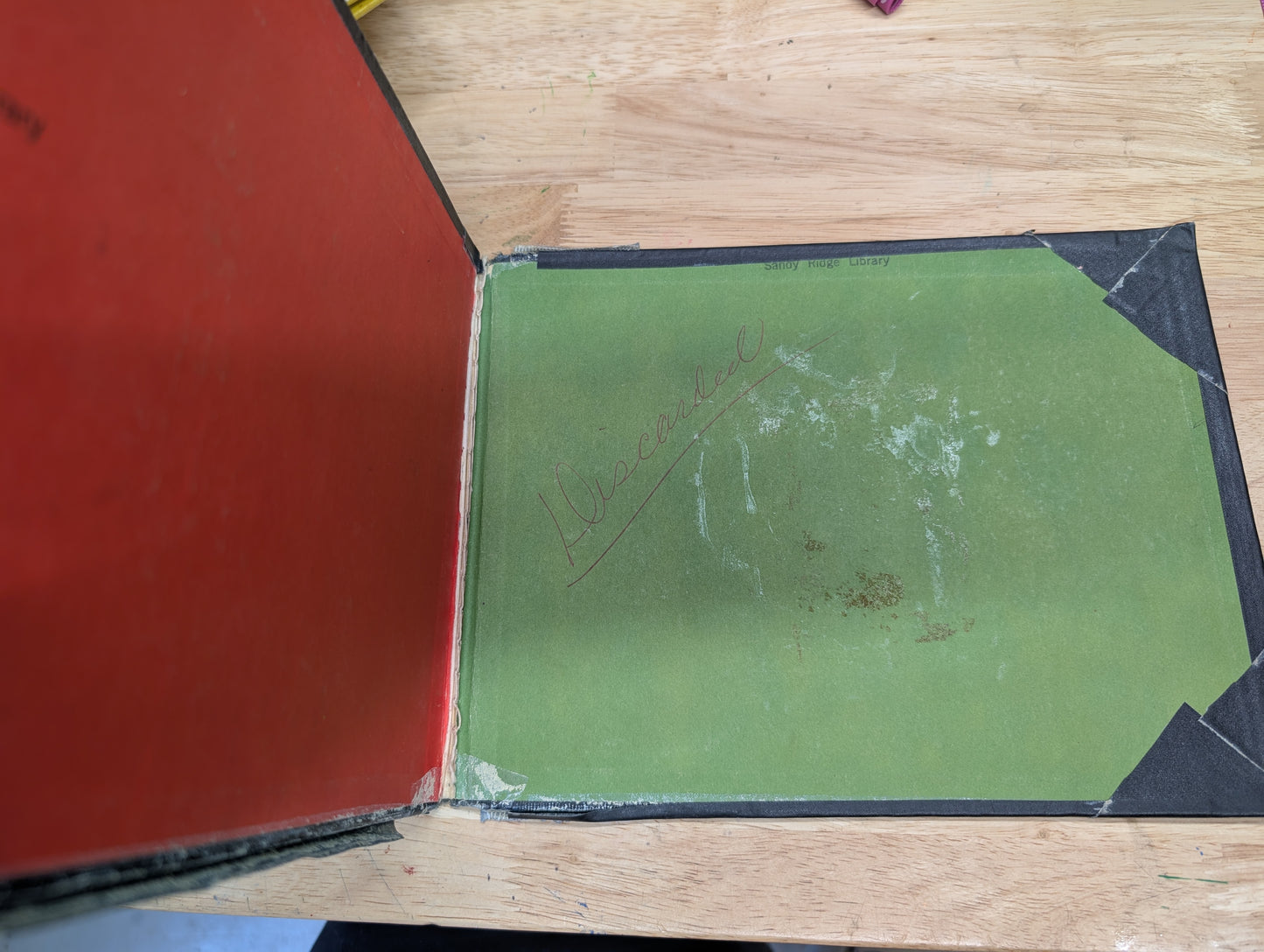 (COVER ONLY) Red Light Green Light Book Cover for Junk Journal, Gluebook, Mixed Media