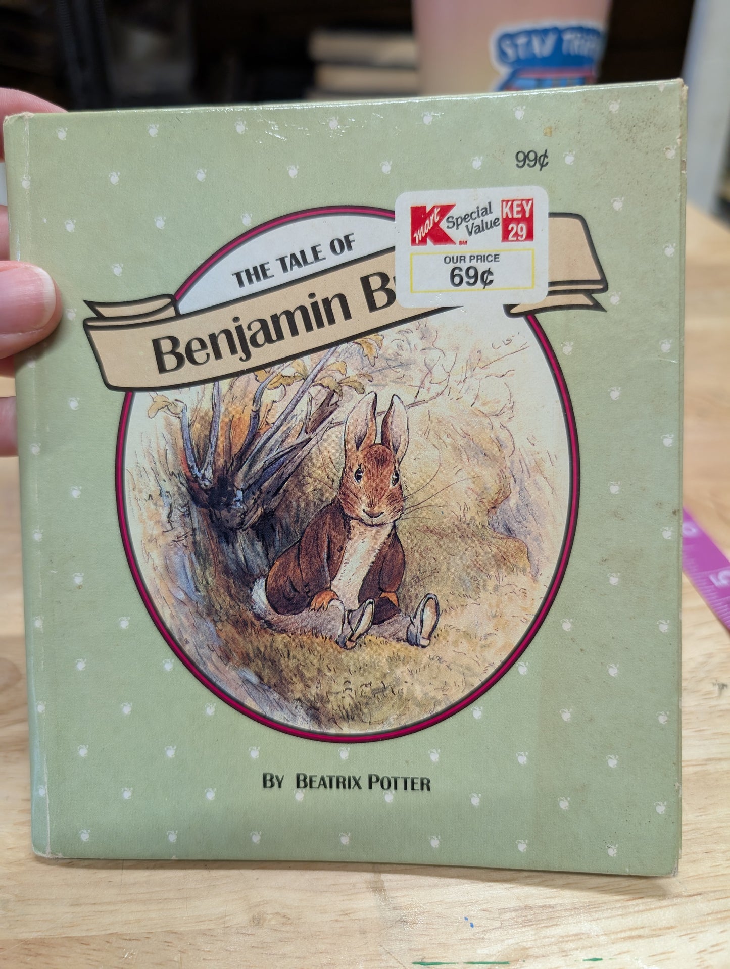 (COVER ONLY) Benjamin Bunny Book Cover for Junk Journal, Gluebook, Mixed Media