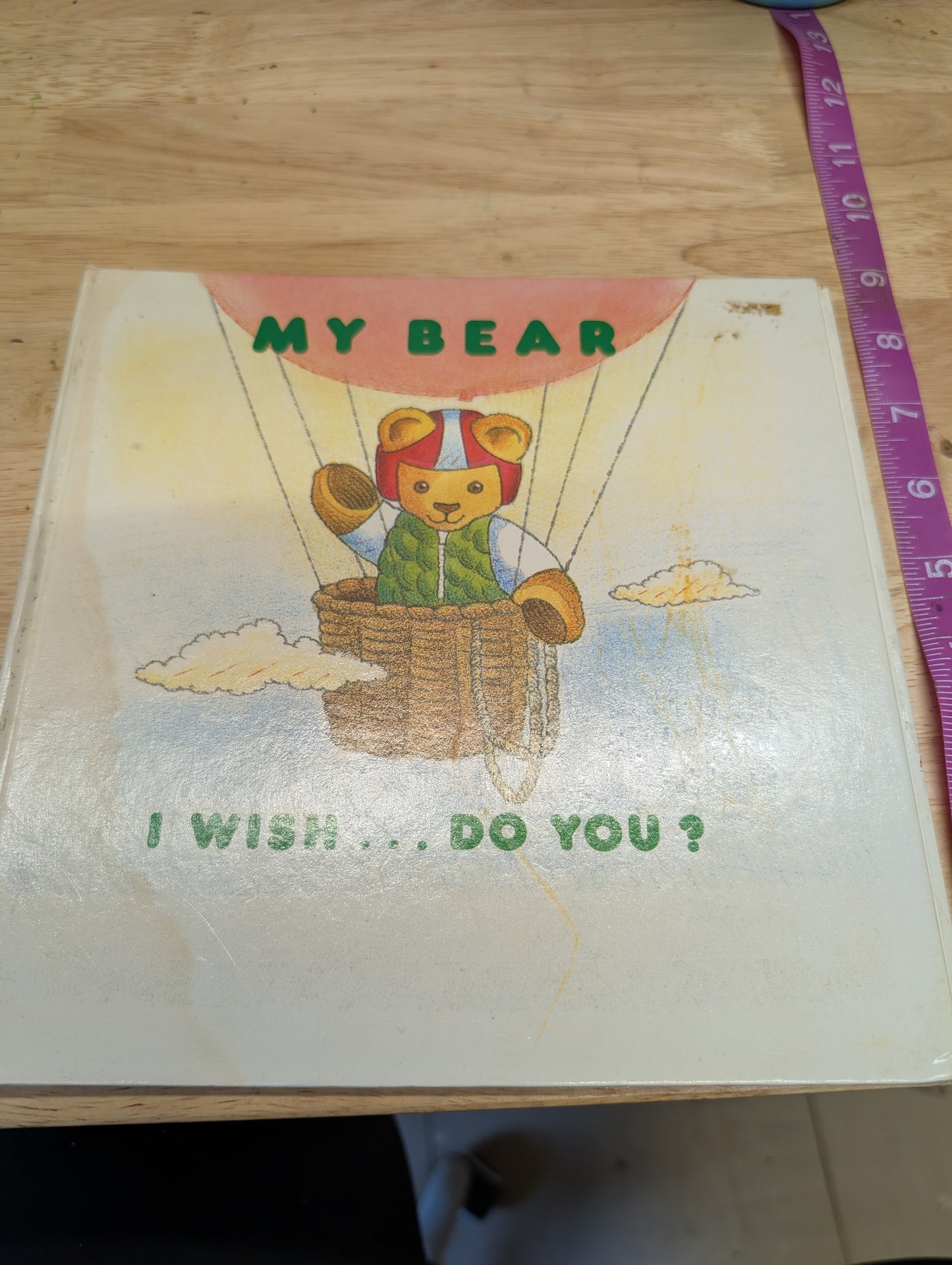 (COVER ONLY) My Bear Book Cover for Junk Journal, Gluebook, Mixed Media
