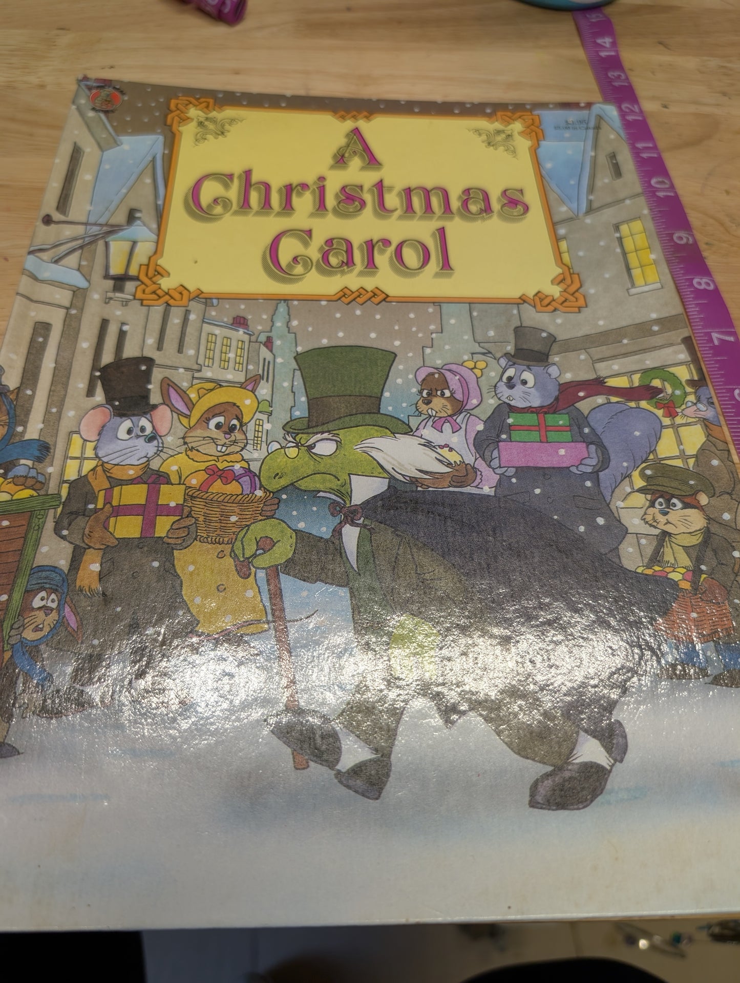 (COVER ONLY) Muppets Christmas Carol Book Cover for Junk Journal, Gluebook, Mixed Media