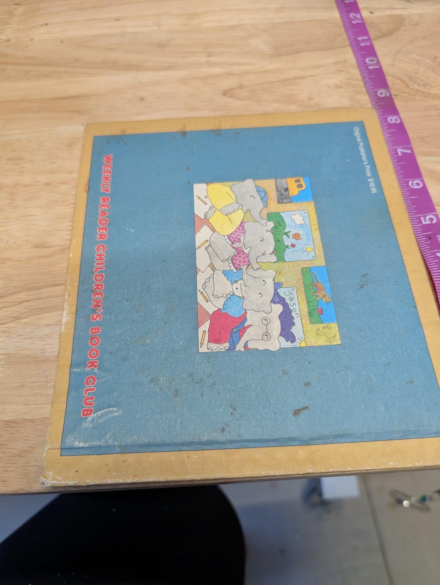 (COVER ONLY) My Teacher Sleeps in School Book Cover for Junk Journal, Gluebook, Mixed Media