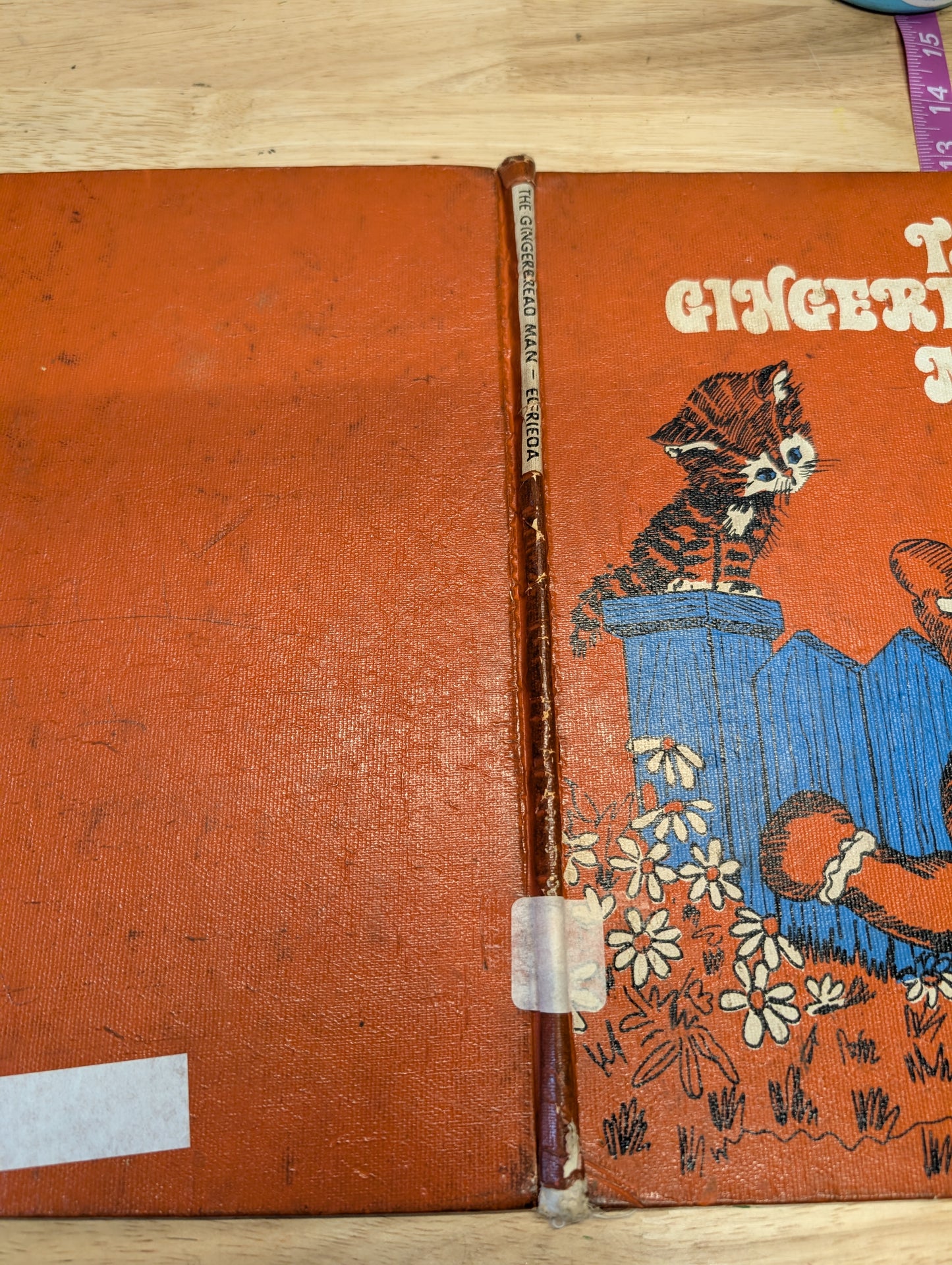 (COVER ONLY) The Gingerbread Man Book Cover for Junk Journal, Gluebook, Mixed Media