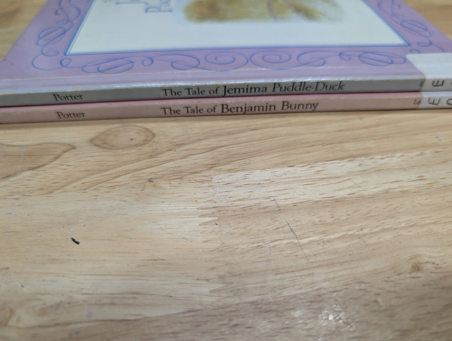 (COVER ONLY) Pair of Beatrix Potter - Benjamin Bunny & Jemima Puddle Duck Book Covers for Junk Journal, Gluebook, Mixed Media
