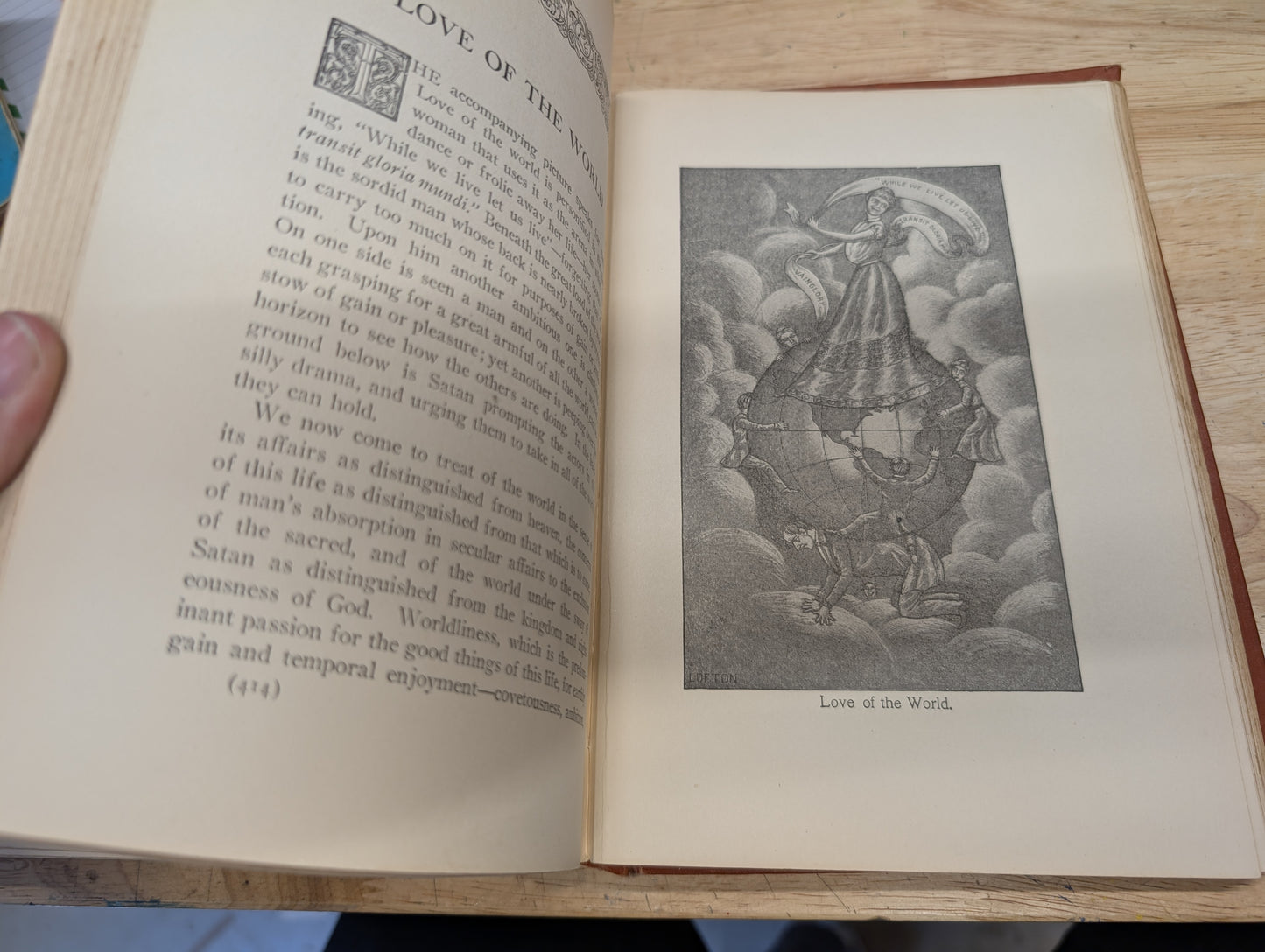 The master wheel or the power of love, George a. Lofton 1906 antique book