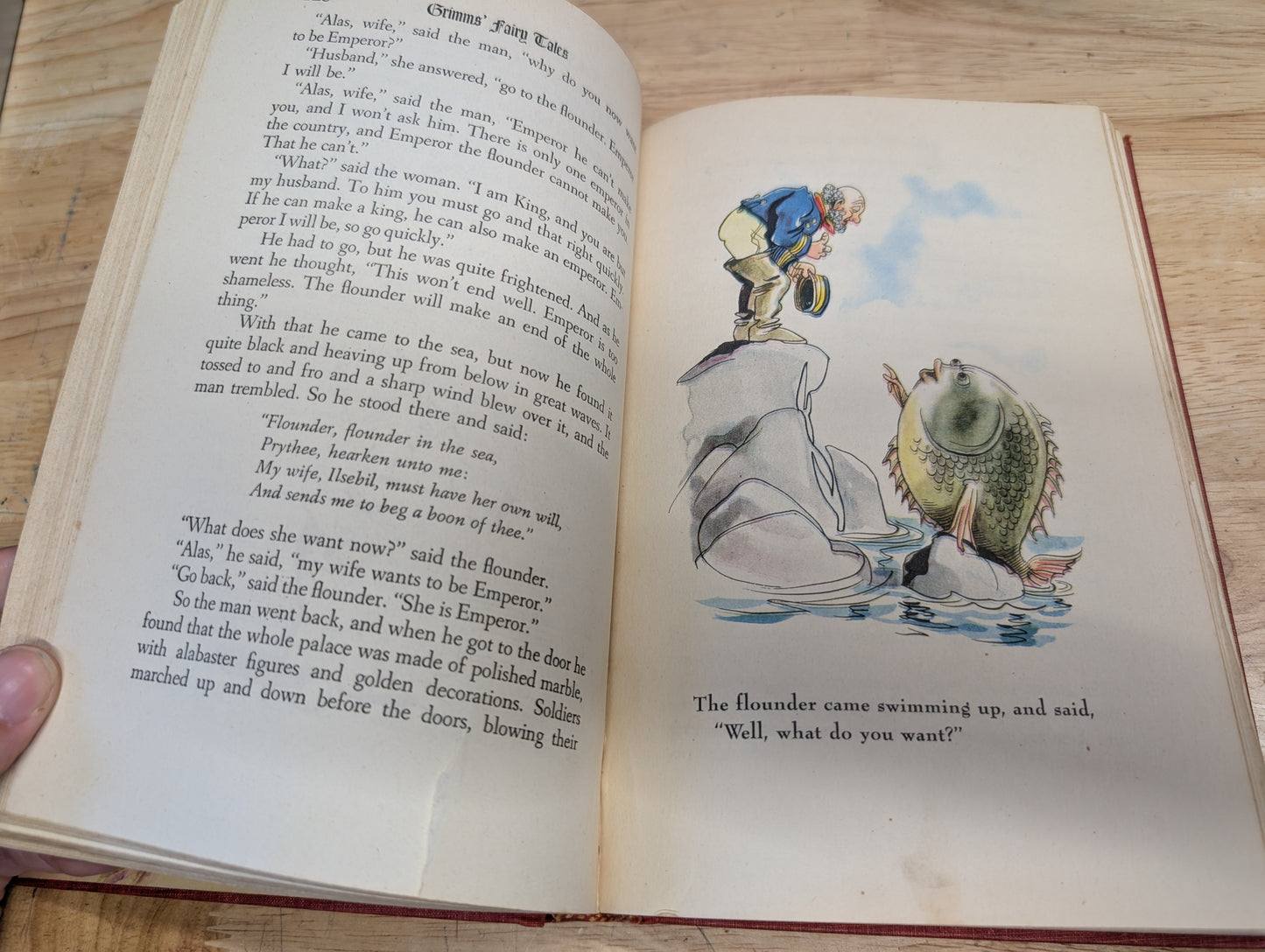 Grimm's fairy tales by The Brothers Grimm first edition, 1945
