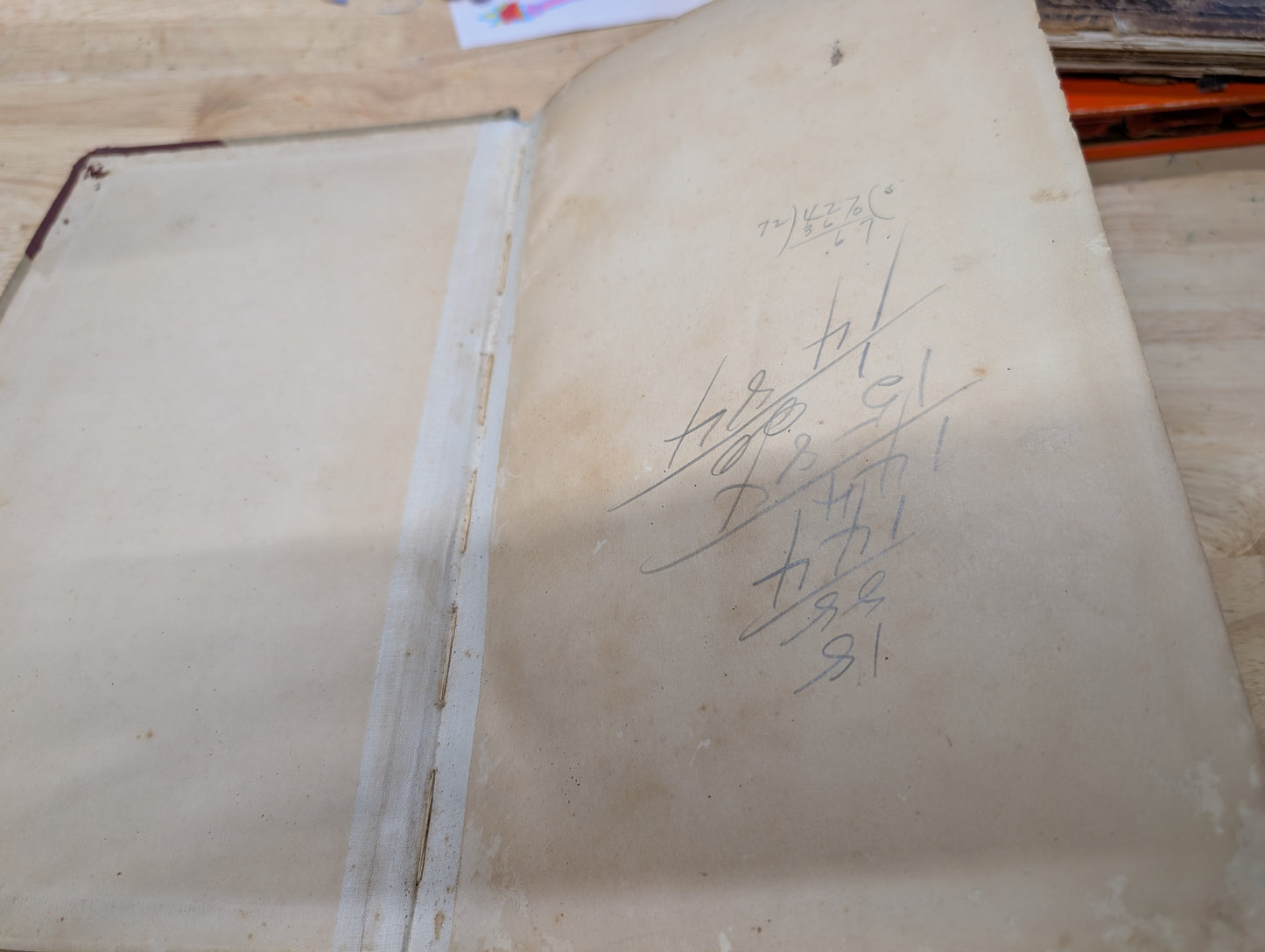 Vintage/Antique Ledger Book 1930s Art/Theater Ledger