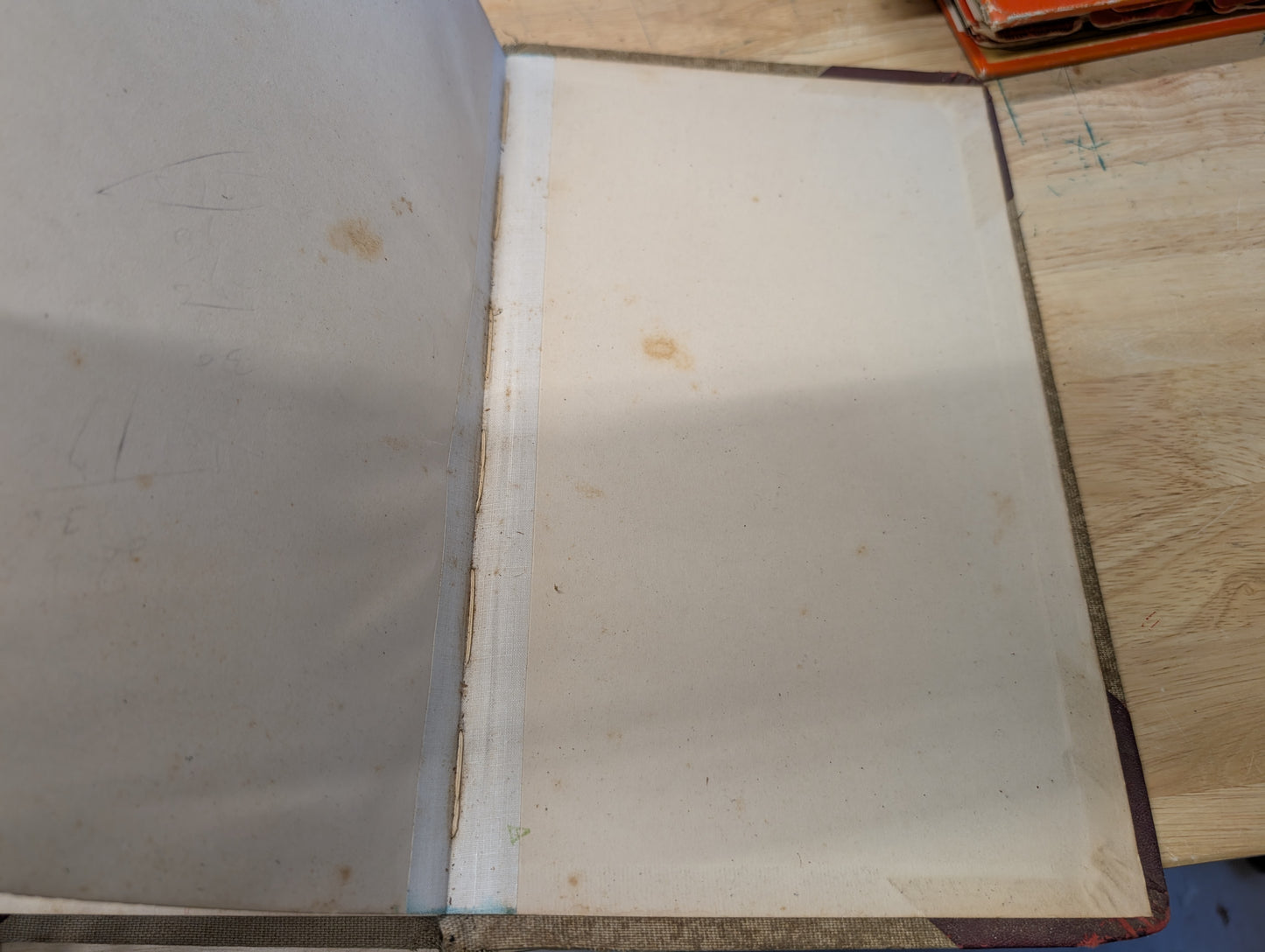 Vintage/Antique Ledger Book 1930s Art/Theater Ledger