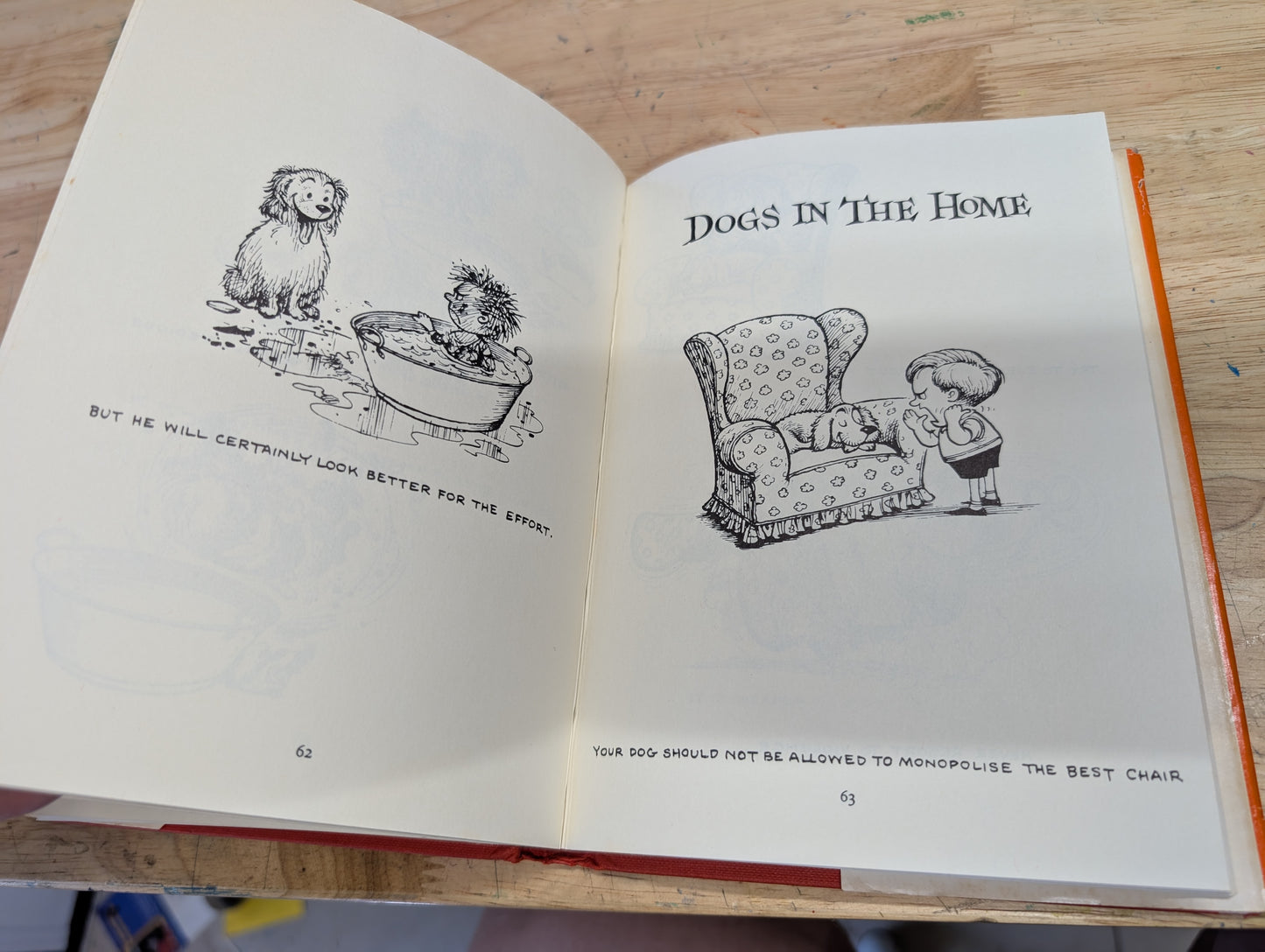Top dog Thelwell's complete canine compendium first edition in the United States. 1964 vintage kids book