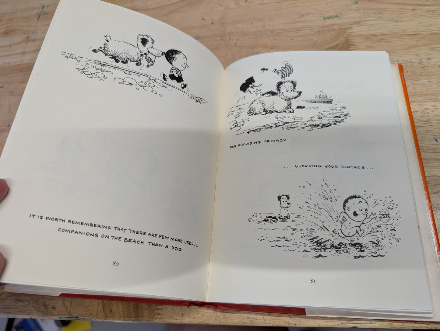 Top dog Thelwell's complete canine compendium first edition in the United States. 1964 vintage kids book