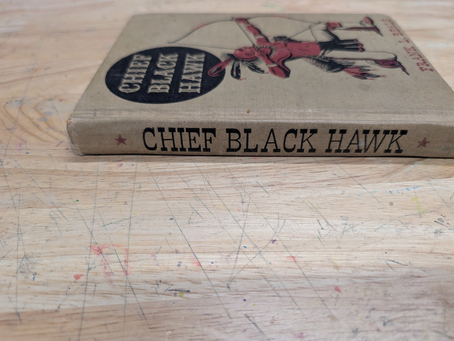 Chief Blackhawk by Frank Lee beals the American adventure series 1943