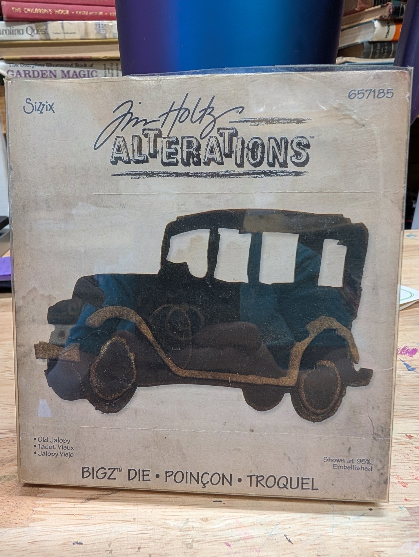 Tim Holtz Alterations Bigz Die Old Jalopy