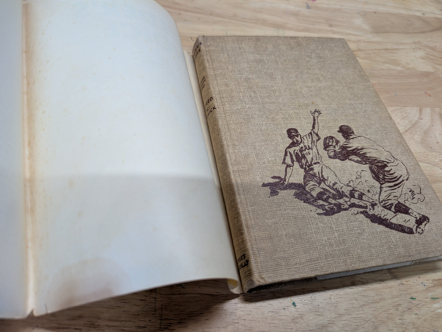 Fielder's choice choice Bronc Burnett a story by Wilfred McCormick 1949 grossett & Dunlap