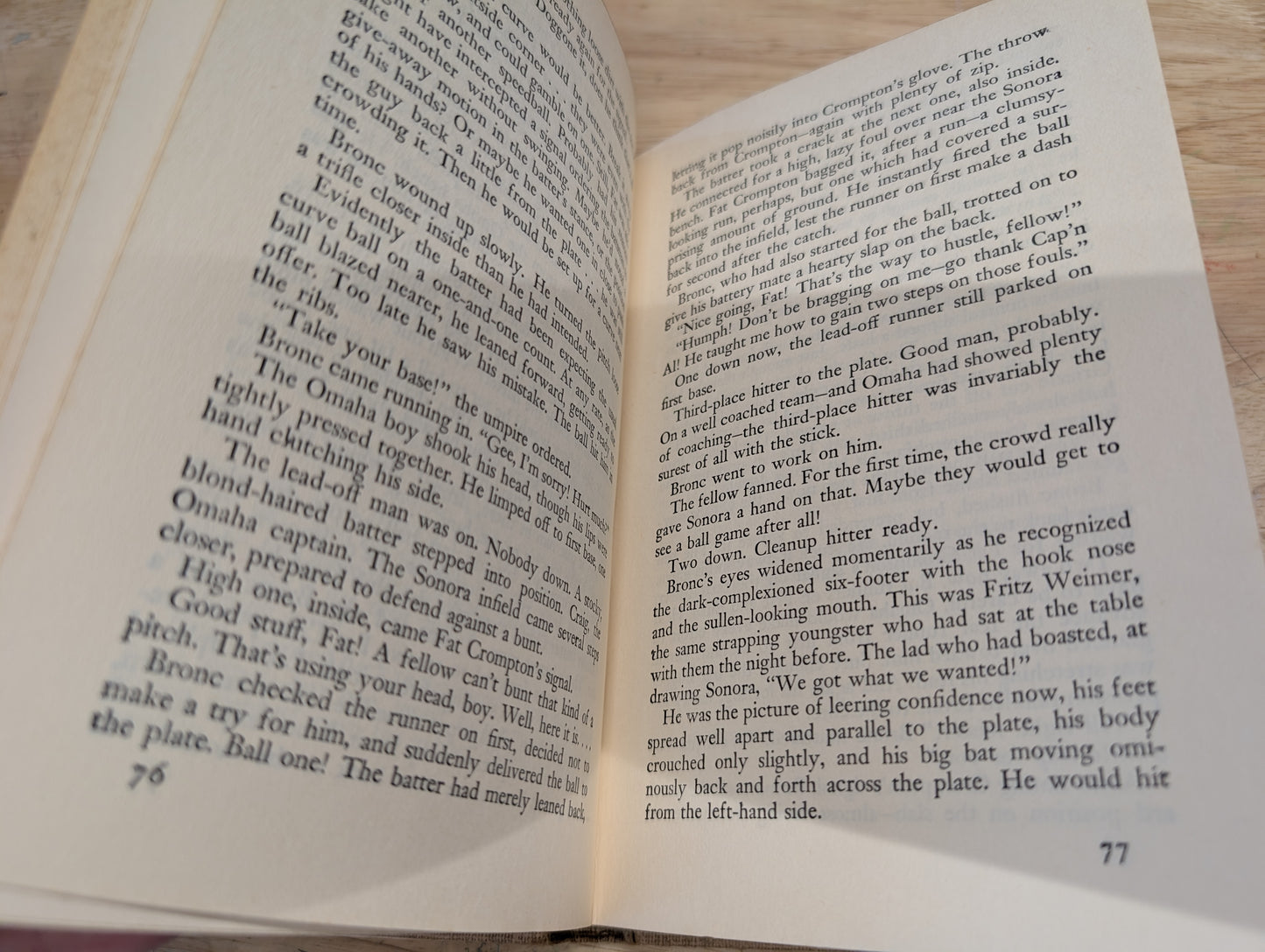Fielder's choice choice Bronc Burnett a story by Wilfred McCormick 1949 grossett & Dunlap