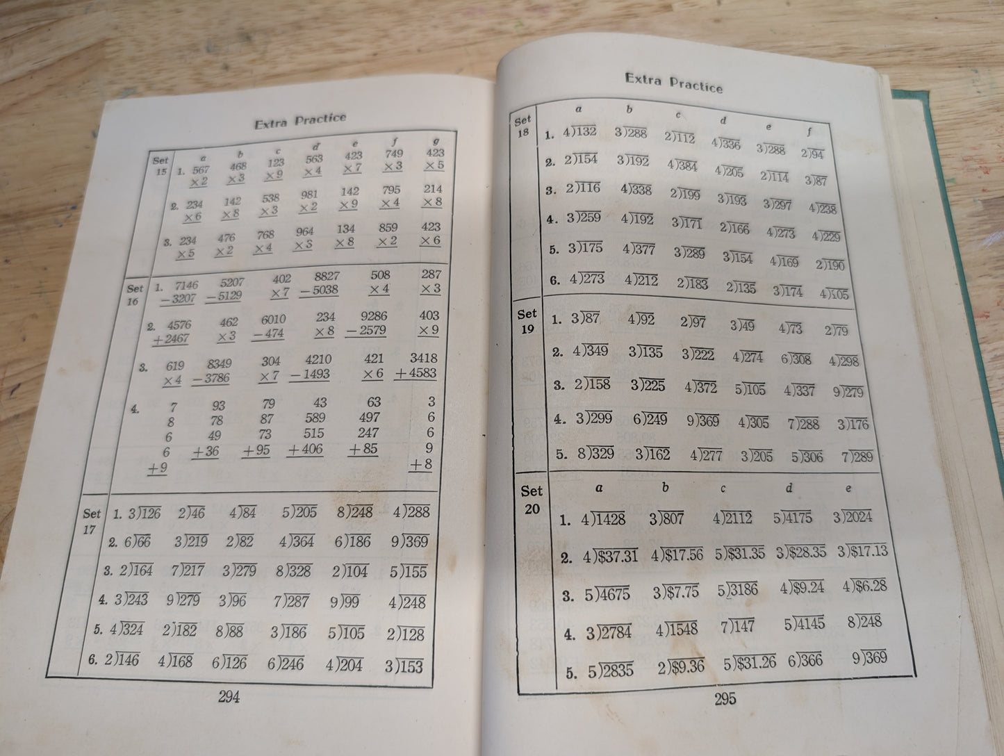 Living arithmetic grade 4 1943 vintage textbook vintage reader grungy pages retro images great for junk journals, collage mixed media