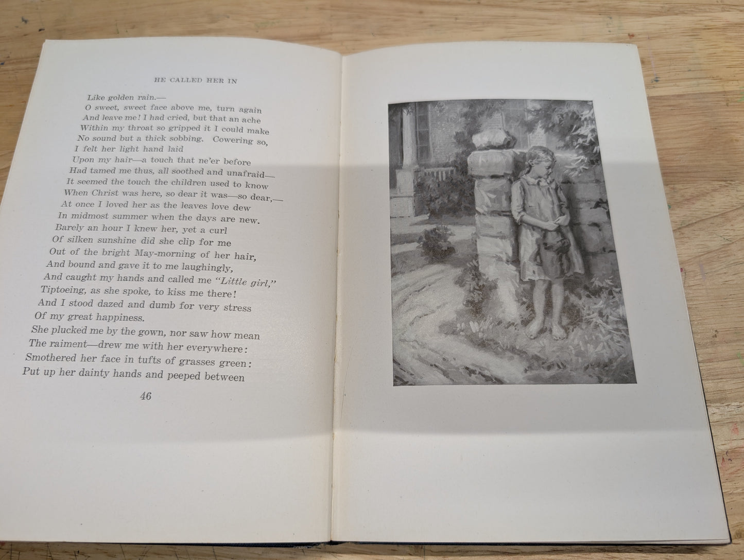 Love lyrics James Whitcomb Riley 1920 antique book of poetry
