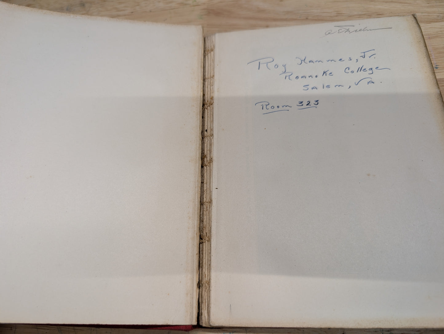 New French review grammar 1935 vintage French textbook great for junk journals, collage, mixed media and paper crafts