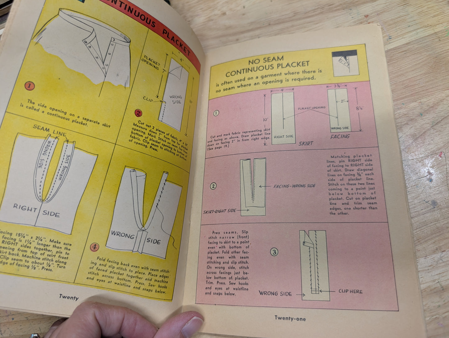 Home sewing is easy. Vintage sewing comic book