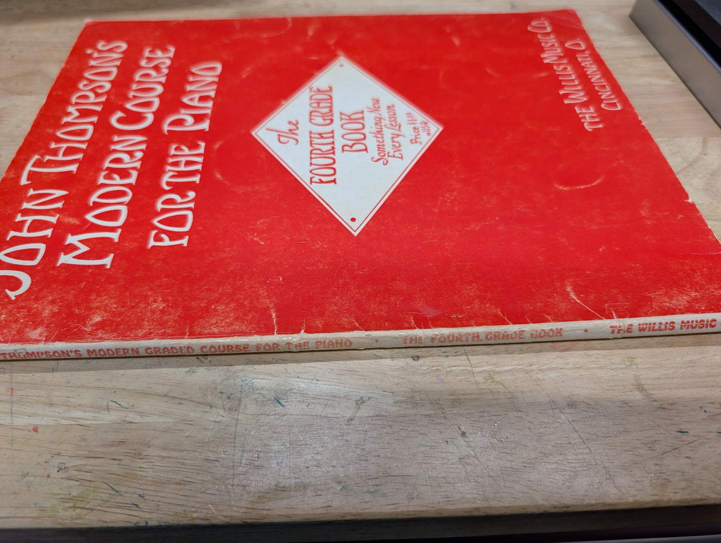 John Thompson's modern course for the piano the fourth grade book 1940