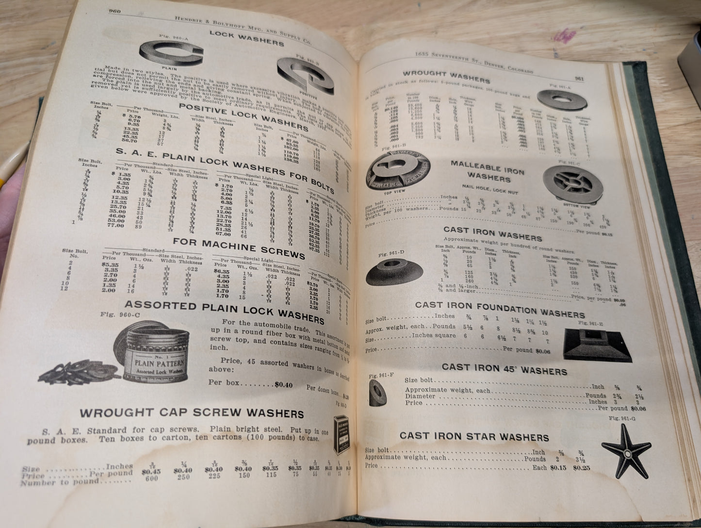 Antique general catalog hendrie & bolthoff manufacturing and supply 1924