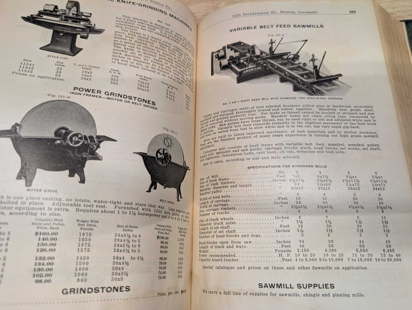 Antique general catalog hendrie & bolthoff manufacturing and supply 1924
