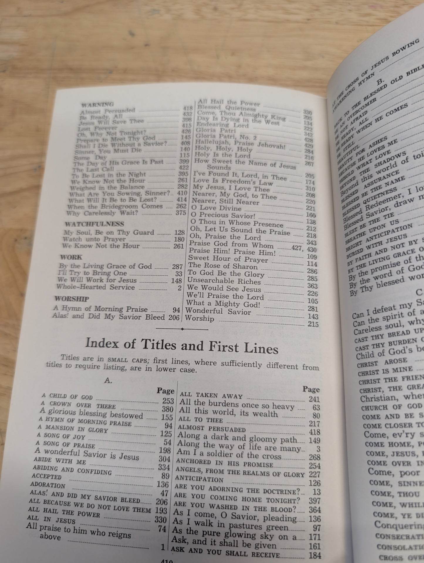 Select hymns number 2 gospel trumpet company 1950 vintage hymnal