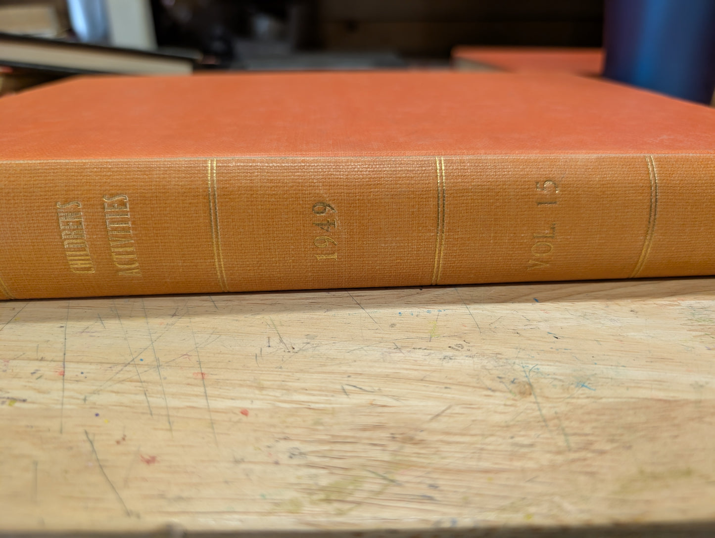 Children's activities anthology bound volume 1949 *RARE* vintage children's magazine
