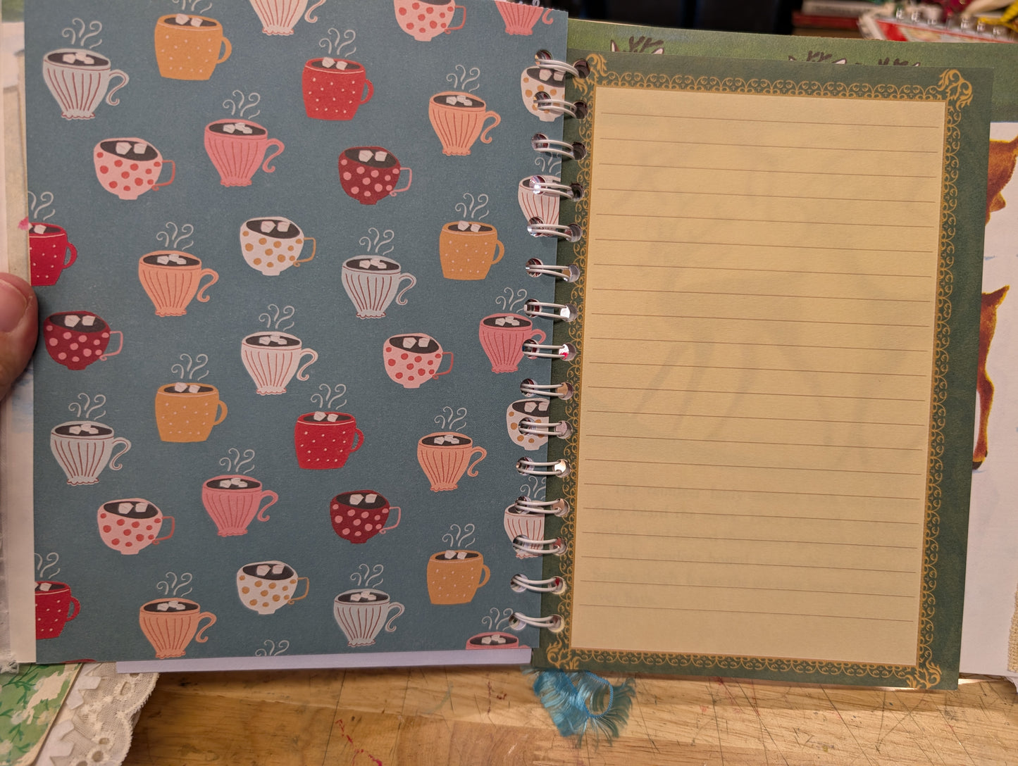 Rudolph The Rednose Reindeer Little Golden Book Christmas Junk Journal