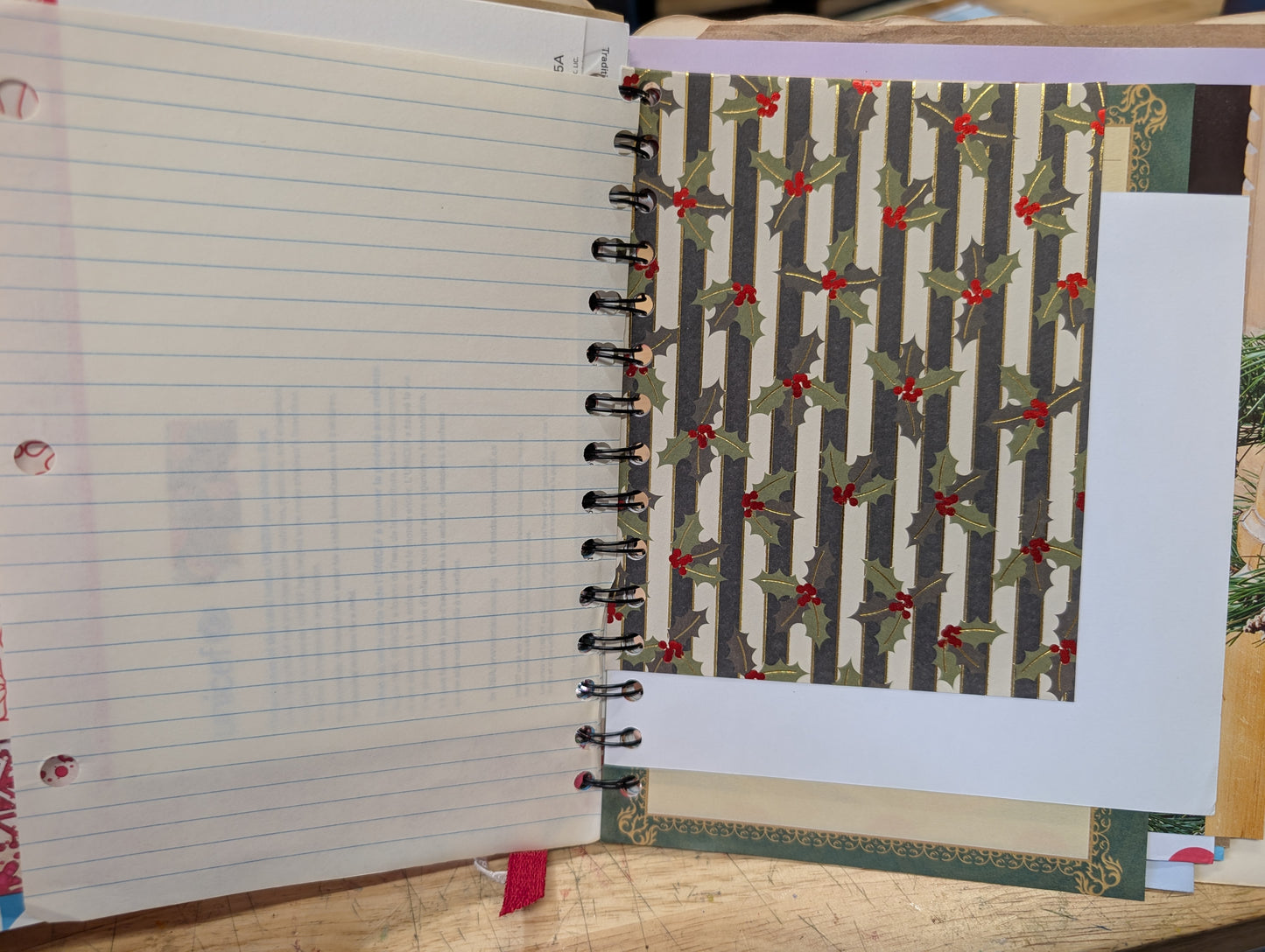 Vintage The Night Before Christmas Christmas Junk Journal