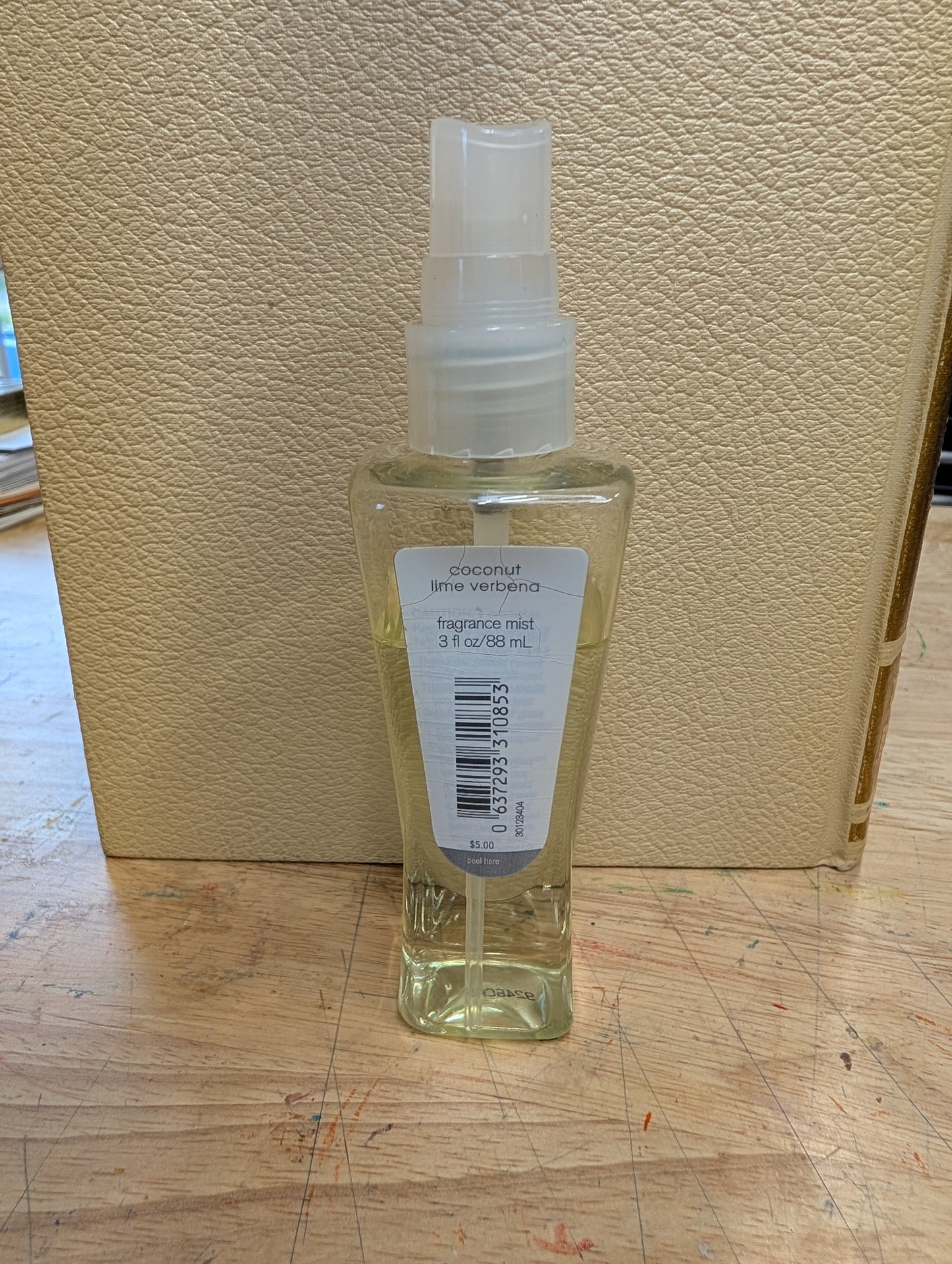 Bath & body coconut lime verbena body spray 3 oz