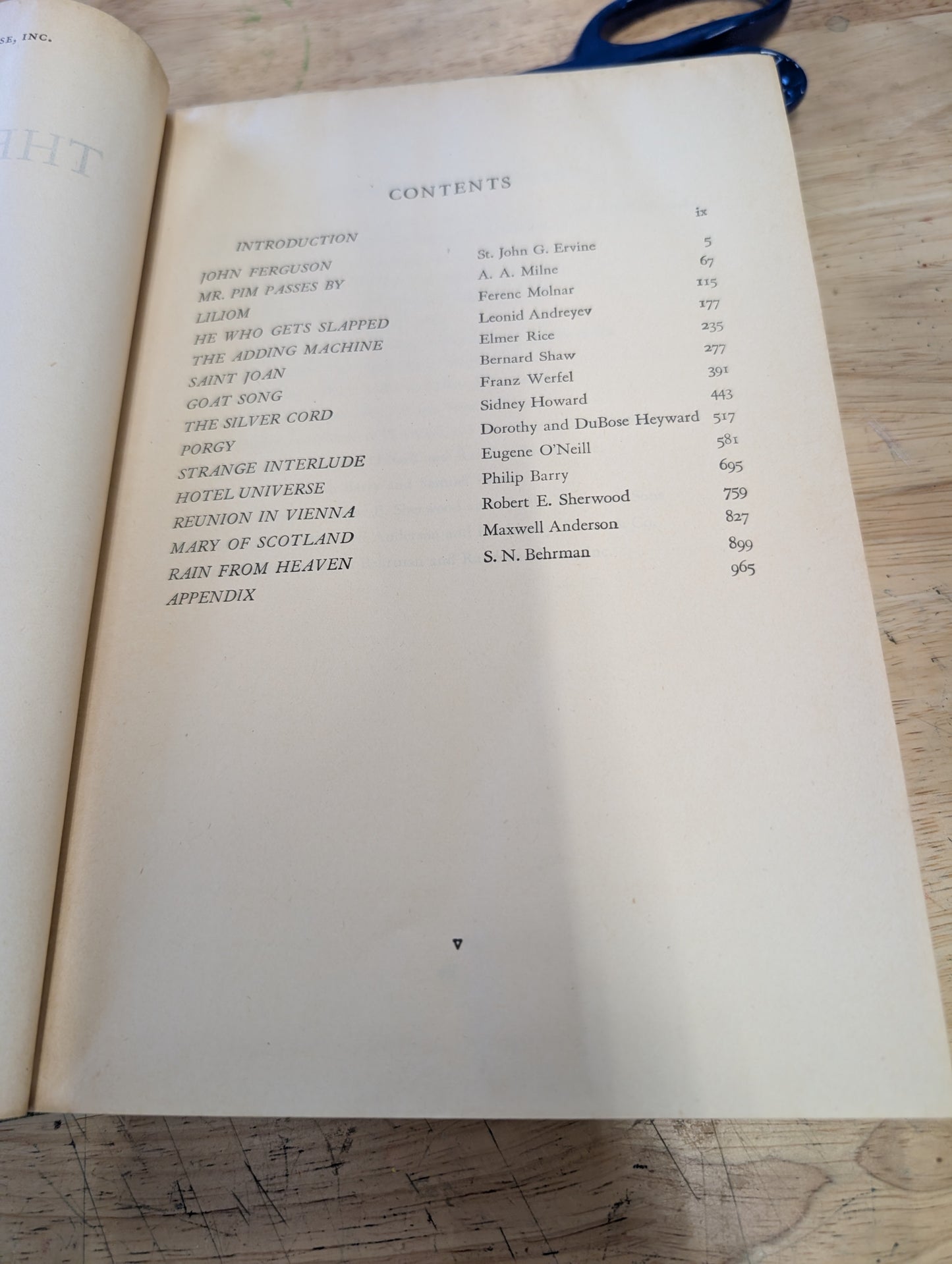The theater guild anthology 1936