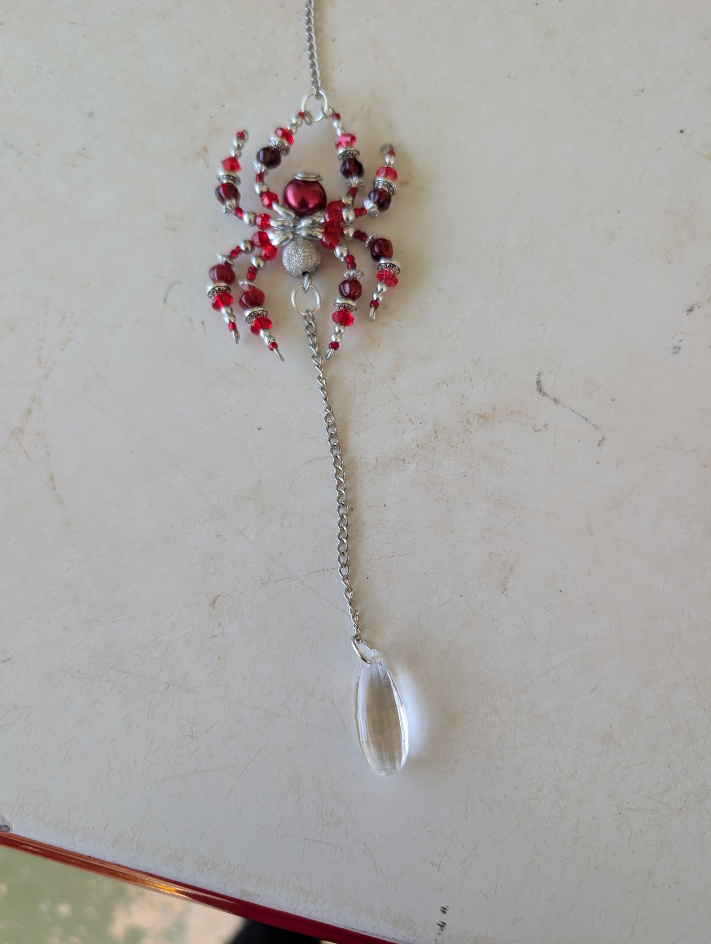 Ruby - A Beaded spider