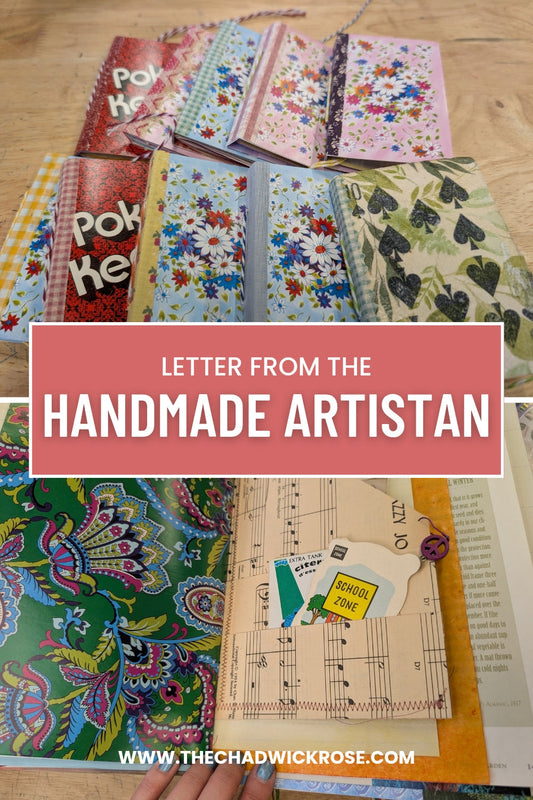 Letter from the Handmade Artisan
