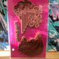 RARE DISCONTINUED Heartfelt sunrise Lily flute cling stamp set for card making, scrapbooking, mixed media, paper crafts
