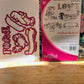 RARE DISCONTINUED Heartfelt Banners of Love cling stamp & die set for card making, scrapbooking, mixed media, paper crafts