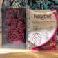 RARE DISCONTINUED Heartfelt Flowering dogwood & doves cling stamp & die set for card making, scrapbooking, mixed media, paper crafts