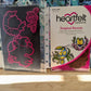 RARE DISCONTINUED Heartfelt Tropical parrots cling stamp & die set for card making, scrapbooking, mixed media, paper crafts
