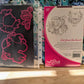 RARE DISCONTINUED Heartfelt Tropical parrots cling stamp & die set for card making, scrapbooking, mixed media, paper crafts