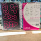 Heartfelt creations tropical plumeria stamp and die set for card making, paper crafts, mixed media RARE DISCONTINUED