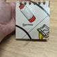 Repurposed Board Game Blue & Purple Junk Journal Notepads