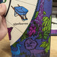 Repurposed Board Game Digraph Hopscotch Junk Journal Notepad Blue & Purple Journal Covers