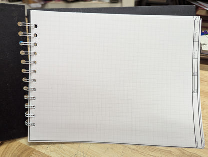 Repurposed Board Game Candy Land Peppermint Forest Notepad, Journal, Upcycled Game