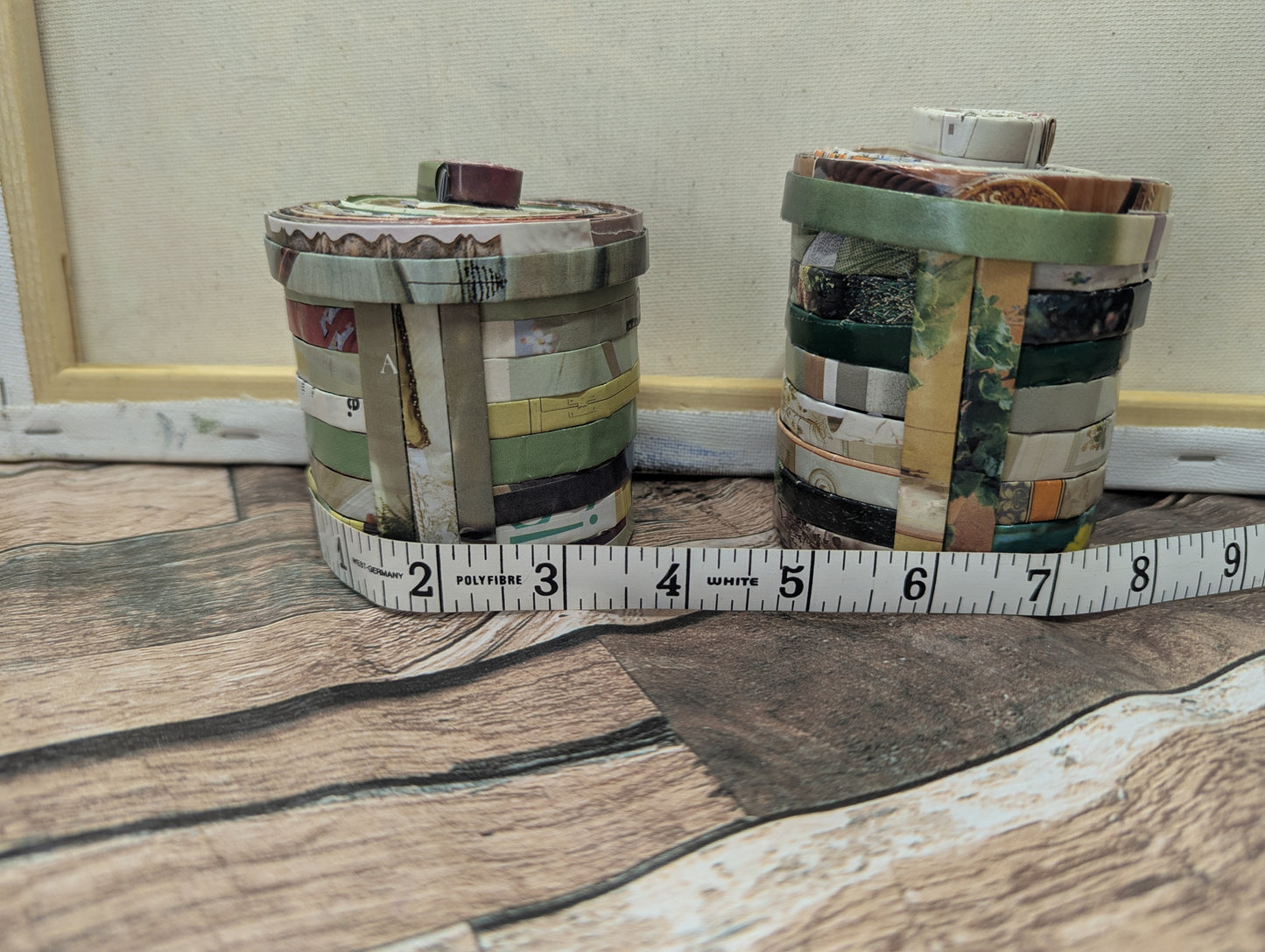 100% Recycled Magazine Trinket Boxes (Green) - Perfect gift!