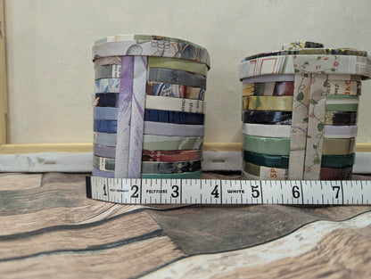 100% Recycled Magazine Trinket Boxes (Large Green/Large Blue) - Perfect gift!
