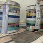100% Recycled Magazine Trinket Boxes (Large Green/Large Blue) - Perfect gift!