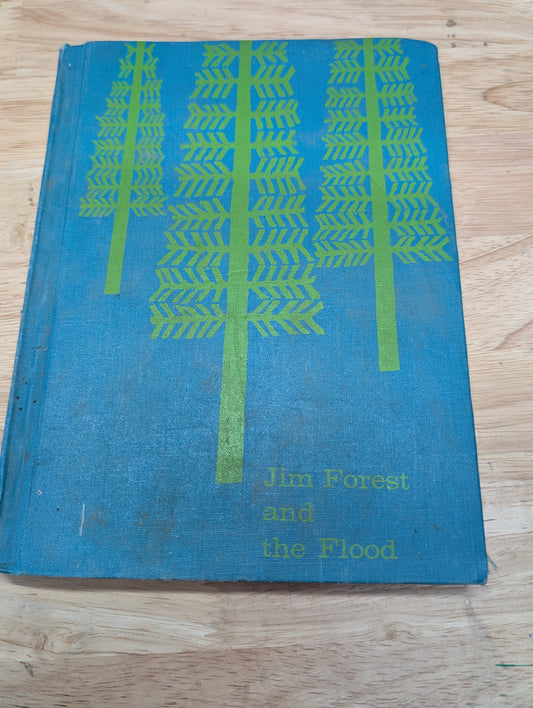 Jim Forest and the flood 1967 great junk Journal cover collage mixed media ephemera