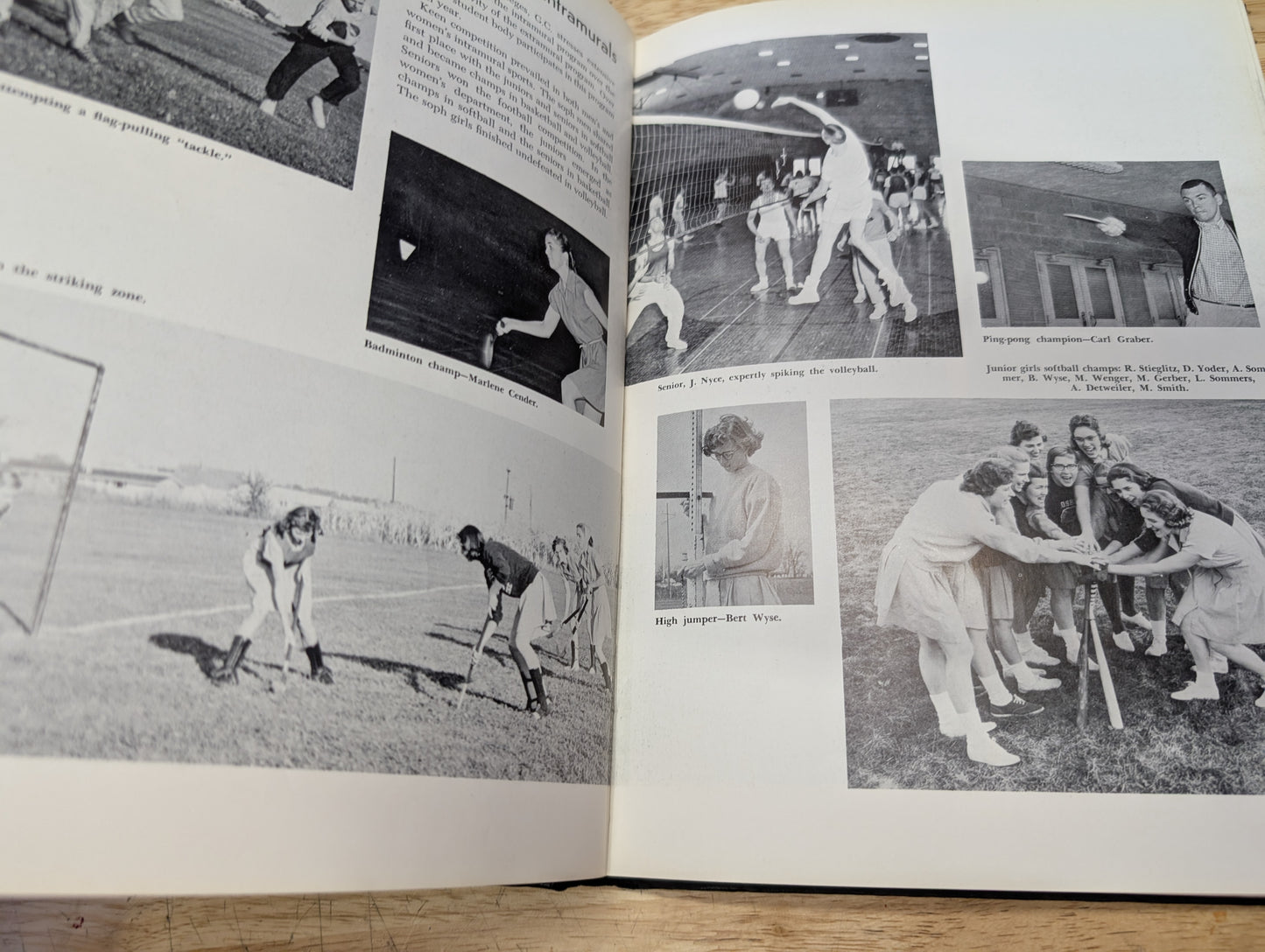 1959 Maple leaf yearbook goshen college from Goshen, Indiana