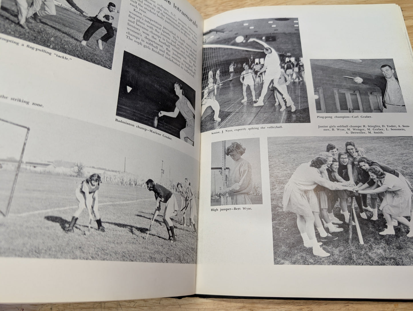 1959 Maple leaf yearbook goshen college from Goshen, Indiana